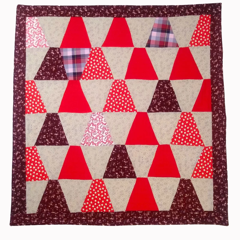 رومیزی مدل چهل تکه R10